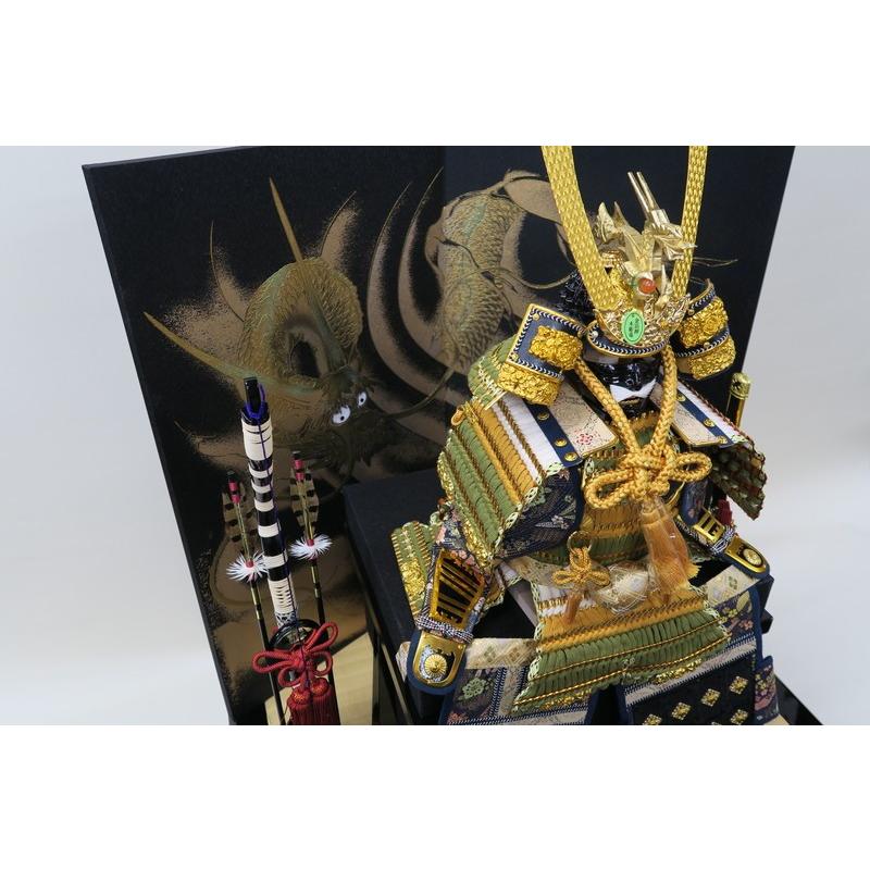 五月人形 5月人形 兜 おしゃれ 人形 鎧兜 初節句 男 人気 12号新若草