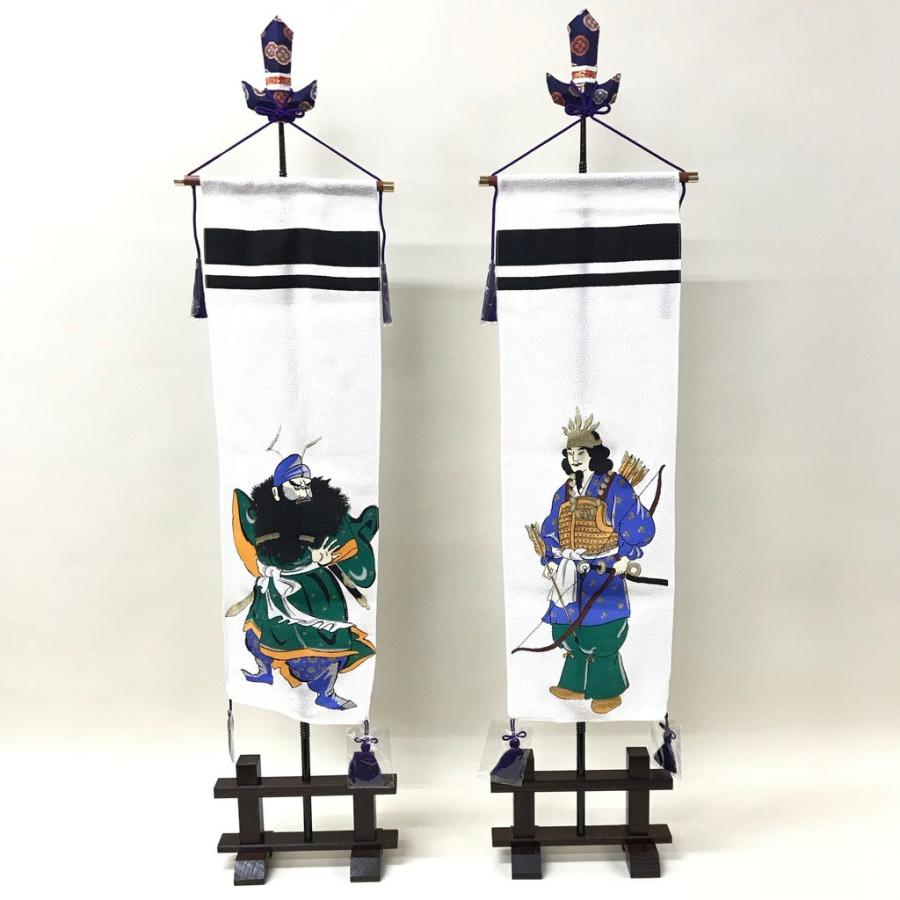 30号 神鐘両旗飾り 五月人形付属品 訳あり特価 Ryohatakazari 30 W 人形のモリシゲ 通販 Yahoo ショッピング