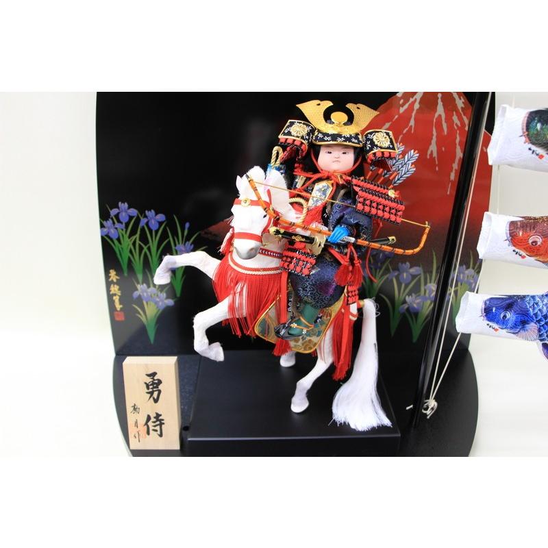3号 勇侍馬乗大将 室内鯉のぼり端午平飾り U Tango Set 人形のモリシゲ 通販 Yahoo ショッピング