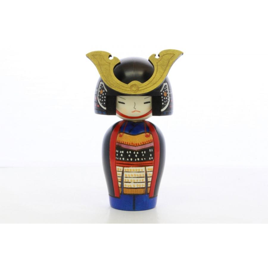 卯三郎作 こけし 大将 台屏風あ付き No-10-55 : 人形のモリシゲ - 通販