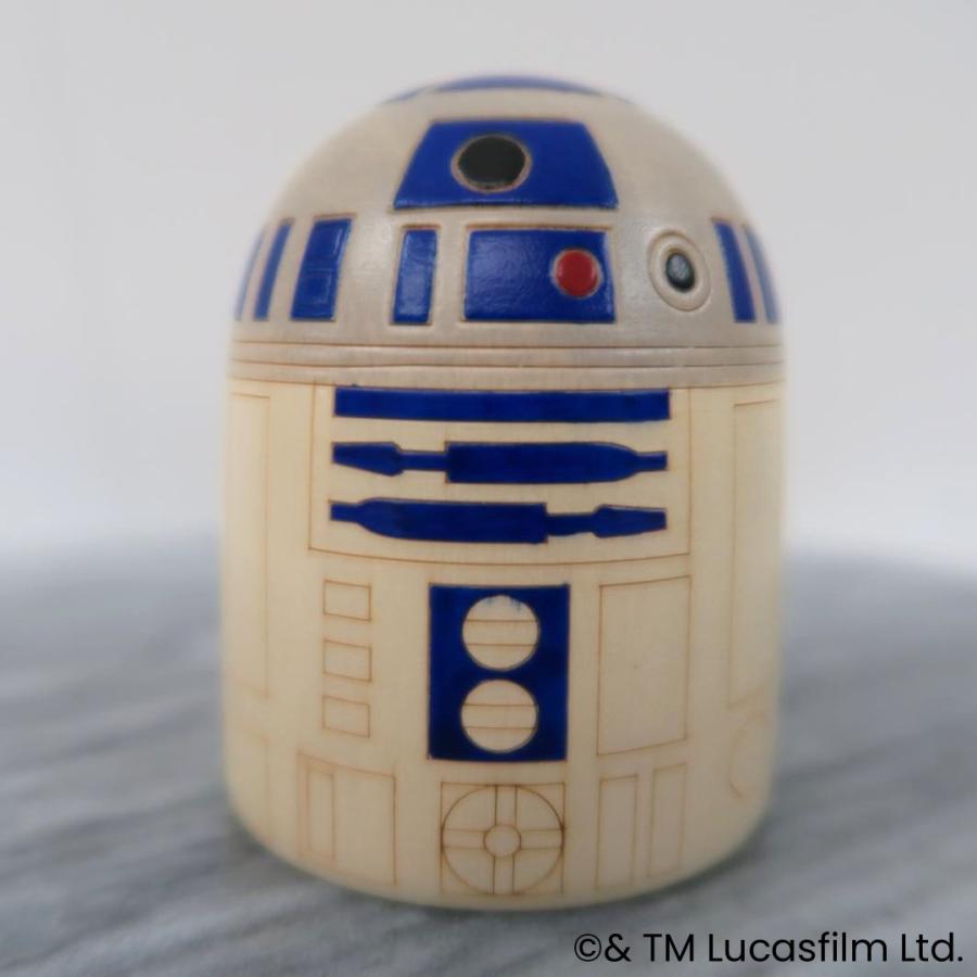 卯三郎作 こけし R2-D2 No-15-5 スターウォーズ : 人形のモリシゲ