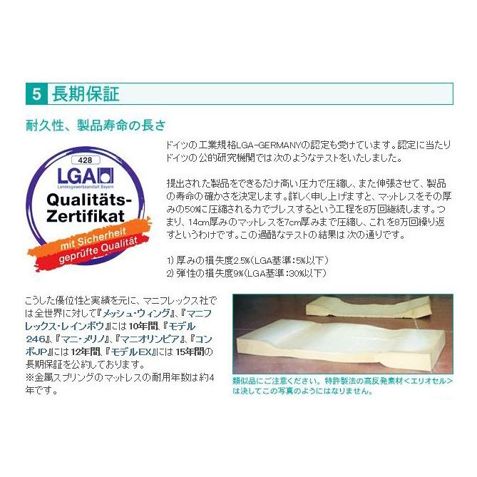 magniflex（マニフレックス） DDウィング ダブル 三つ折り DDウイング