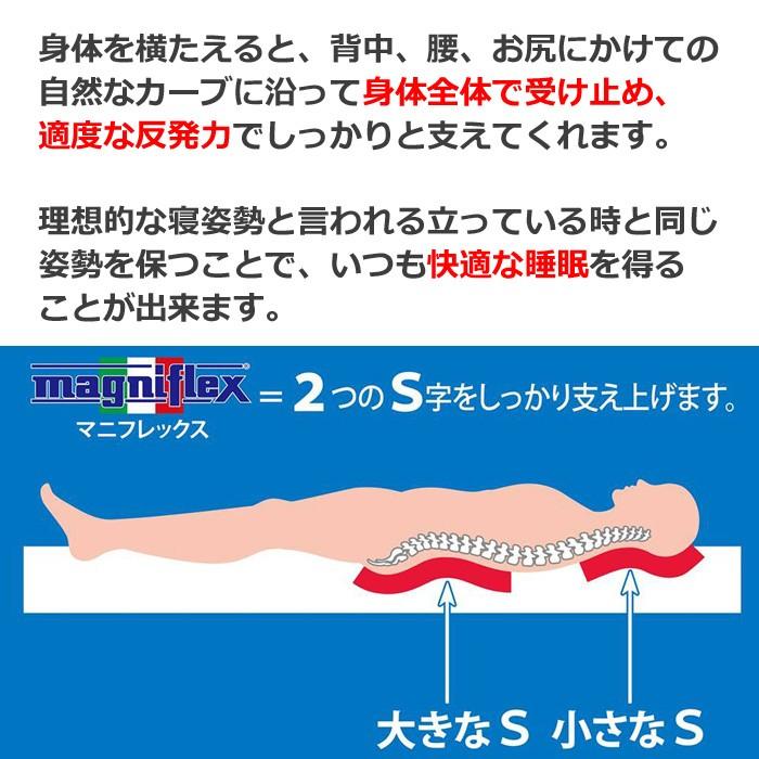 magniflex（マニフレックス） イタリアンフトン2 セミダブル118×196