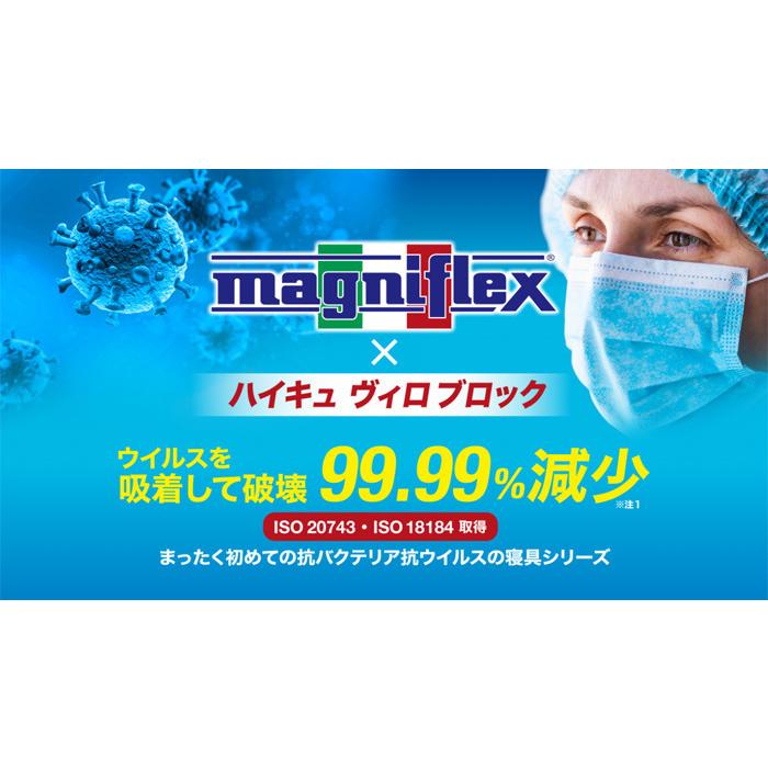 マニフレックス　ハイキュ　ヴィロブロックトッパー　ダブルサイズ　ウイルスを99.99％減少 正規販売店｜morisita｜02