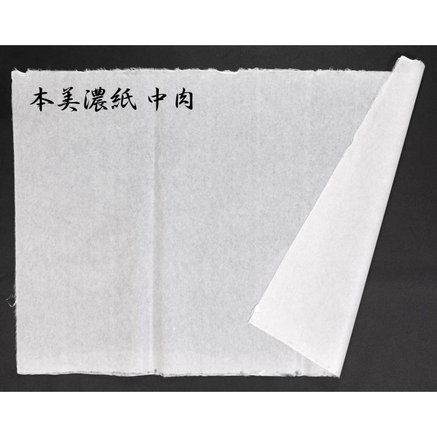美濃和紙 美濃和紙 あつ美濃 土砂引き にじみ止め加工 菊判 大判 62x97cm