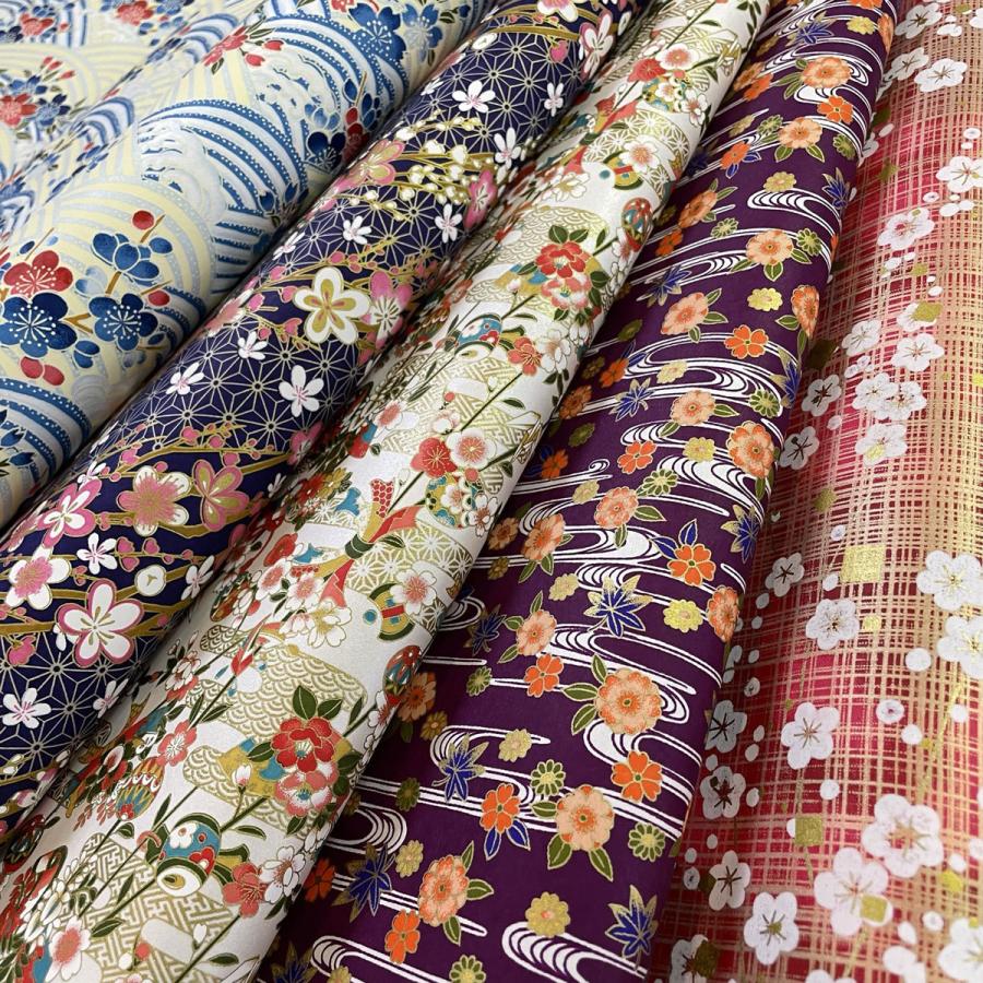 【新品】日本製 濃淡藤色ぼかし染め❗️京友禅染めに豪華金駒刺繍入り 新品たとう紙付 新品】日本製 濃淡藤色ぼかし染め❗️京友禅染めに豪華金駒