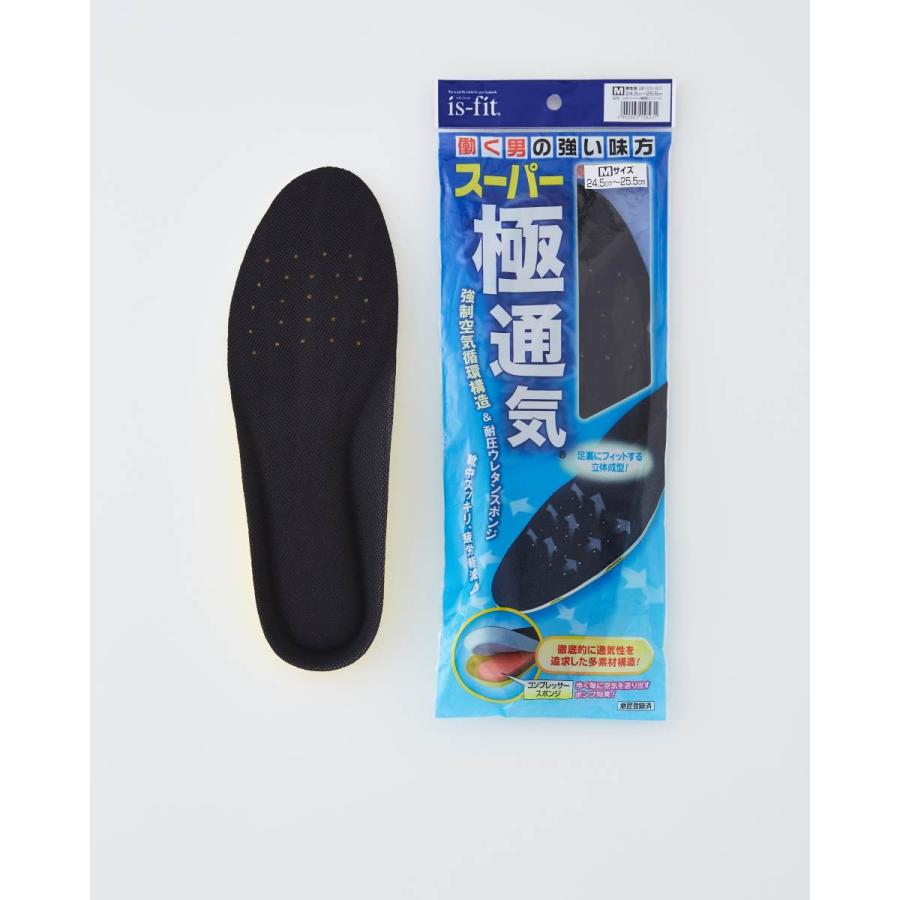 is-fit スーパー極通気インソール 男性用 | is-fit