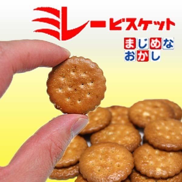 真夜中のミレービスケット (にんにく味) 4袋綴り 高知 名物 : 森徳蔵