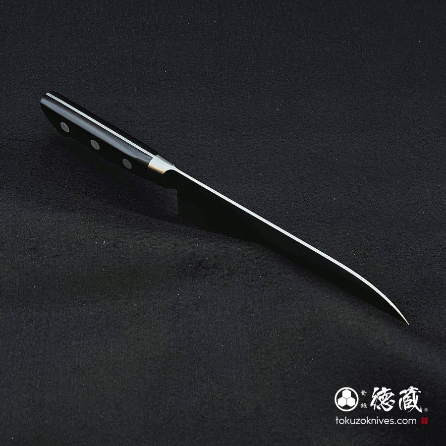三徳ステンレス包丁　175mm 両刃 VG1 積層材 黒色 日本製 徳蔵刃物 TOKUZO KNIVES JAPAN Kitchen Knives 包丁 ほうちょう T1045_3
