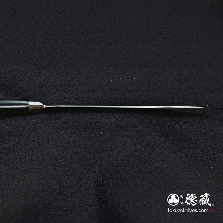 三徳ステンレス包丁　175mm 両刃 VG1 積層材 黒色 日本製 徳蔵刃物 TOKUZO KNIVES JAPAN Kitchen Knives 包丁 ほうちょう T1045_4