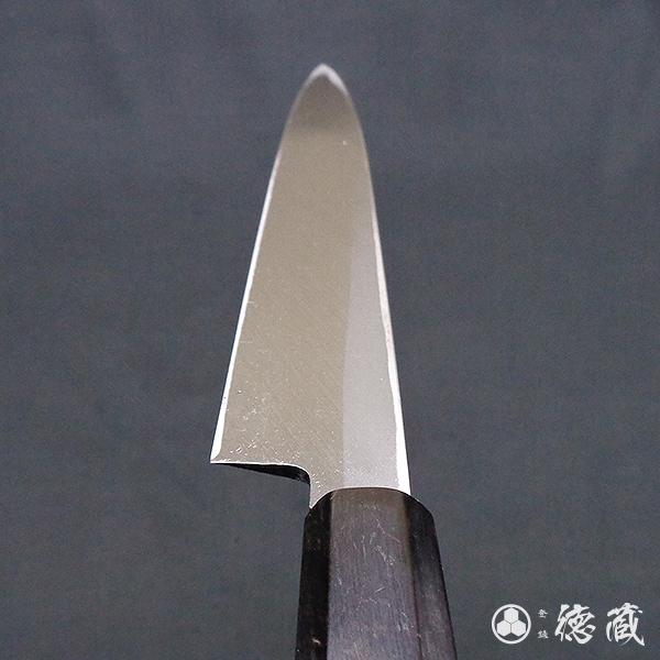 上白鋼 柳刃包丁 イチイ八角柄 240mm 片刃 日本製 徳蔵刃物 TOKUZO