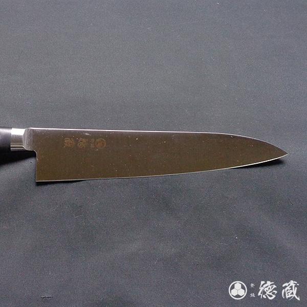 牛刀 黒ハンドル 240mm 両刃 ＡＵＳ８ 黒ハンドル 日本製 徳蔵刃物 TOKUZO KNIVES t28003の画像