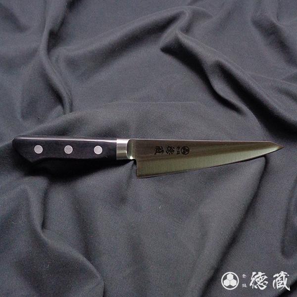 ＡＵＳ８ 骨スキ 黒ハンドル 150mm 両刃 ＡＵＳ８ 黒ハンドル 日本製 徳蔵刃物 TOKUZO KNIVES t28012