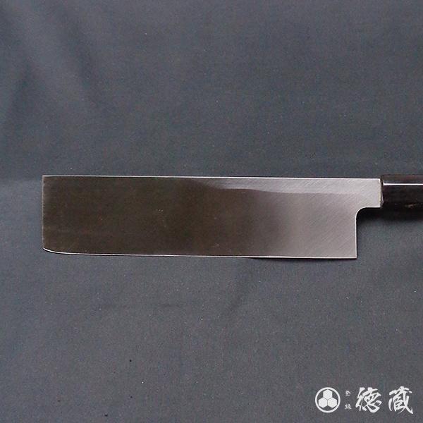 薄刃磨き片刃包丁 210mm 片刃 白紙2号 八角朴 久兵衛 日本製 徳蔵刃物
