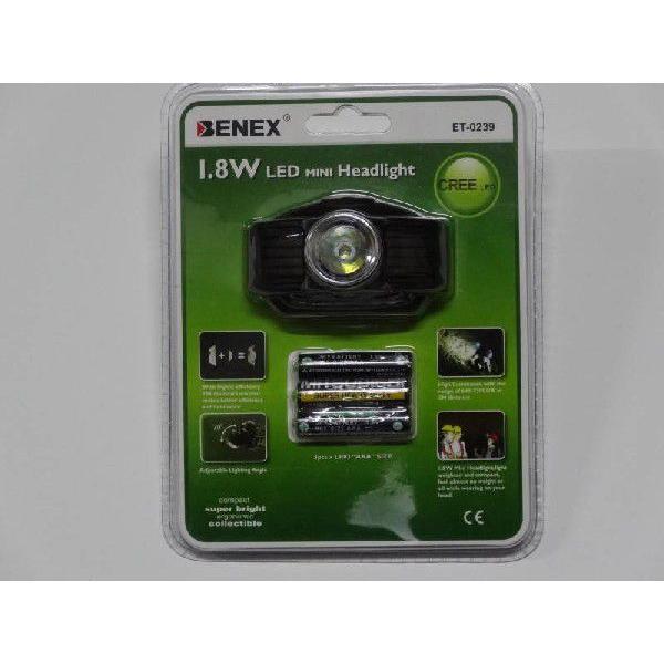 ヘッドライト　　1.8W　CREE　LED　mini Headlight BENEX ET-0239 | 