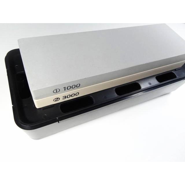 砥石 包丁研ぎ ナニワ kirelu キレール QE-9100 粒度 1000/3000 両面砥石 中砥石/仕上砥石 刃研ぎ 研磨 NANIWA ナニワ研磨工業 | NANIWA | 05