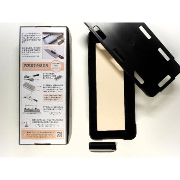 砥石 包丁研ぎ ナニワ kirelu キレール QE-9100 粒度 1000/3000 両面砥石 中砥石/仕上砥石 刃研ぎ 研磨 NANIWA ナニワ研磨工業 | NANIWA | 06