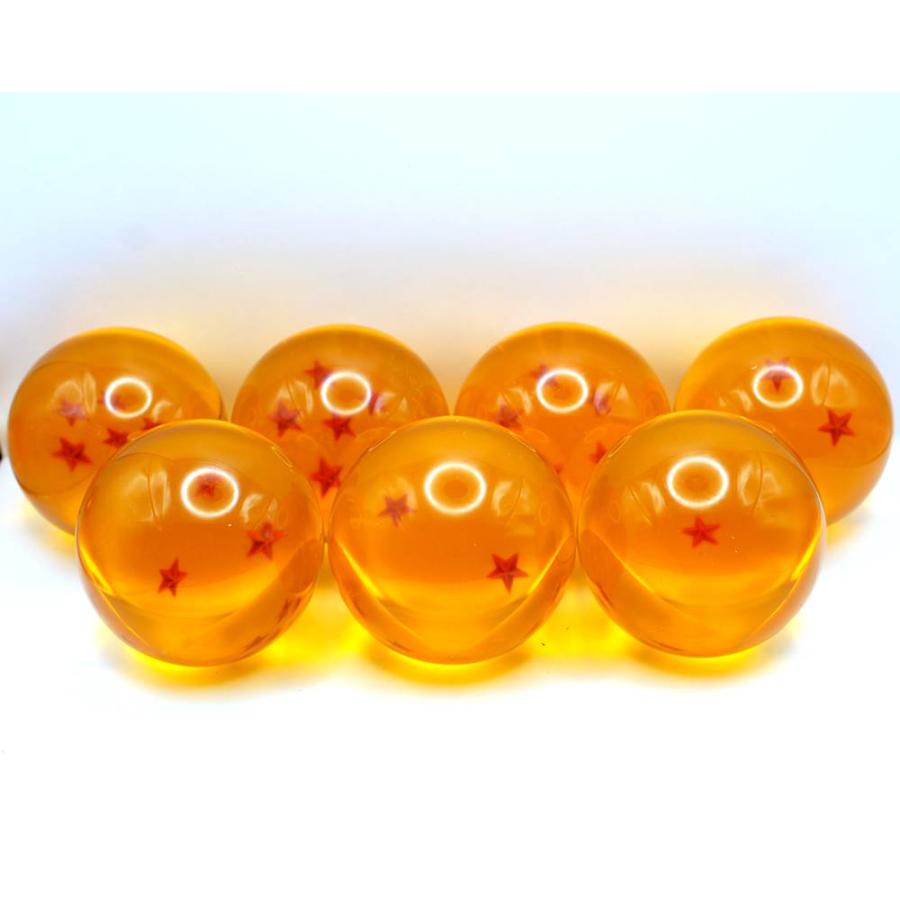ドラゴンボール　願い玉　龍玉　特大　直径7cm DRAGON BALL 特大玉75mm 龍珠 ドラゴンボール 一星球〜七星球 単品販売