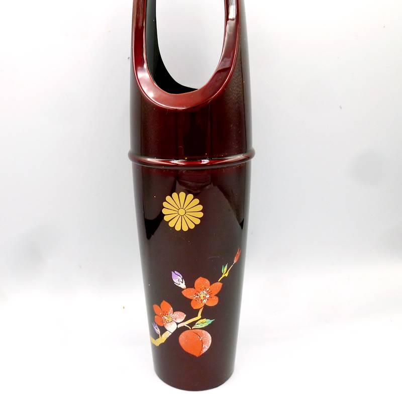 花瓶　花器　手桶 楽天市場】花器 手桶花入れ 径8.5cm×高さ40cm 花差し 竹製 シンプル