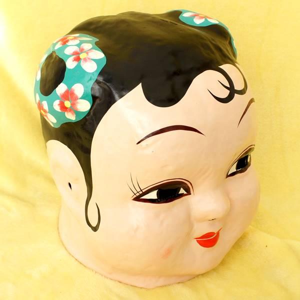 横浜中華街名物・女の子かぶり面 : お土産ショップMORIYA - 通販