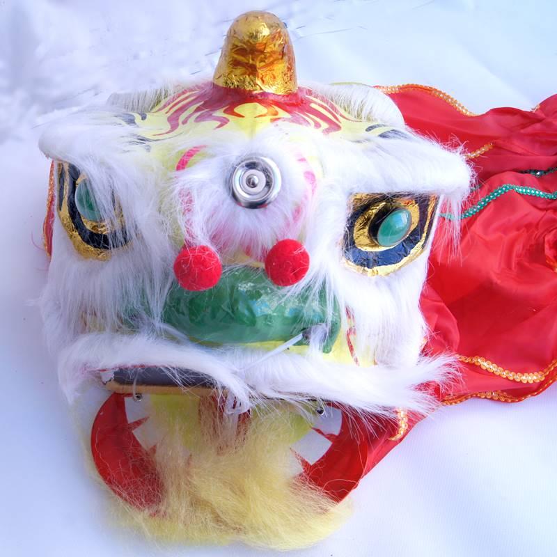 獅子舞 獅子頭 かぶり面（6号＝中人サイズ) 221DH5 : お土産ショップ