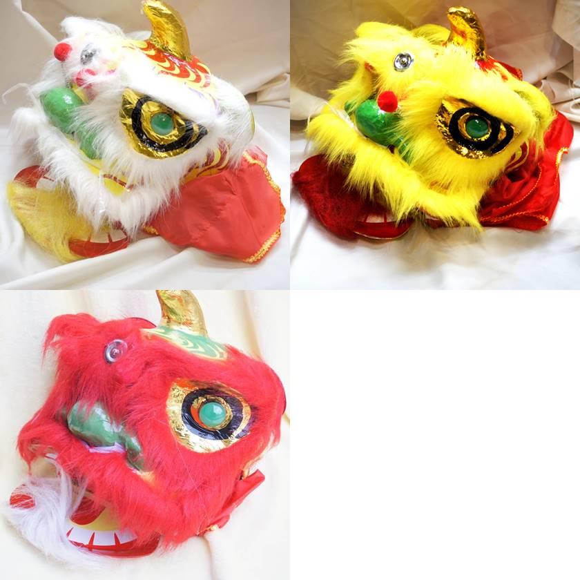 獅子舞 獅子頭 かぶり面（6号＝中人サイズ) 221DH5 : お土産ショップ