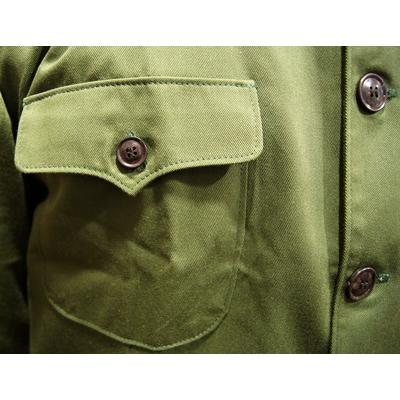コットン製中国人民服(中山服)上衣・カーキ色 : お土産ショップMORIYA