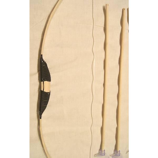 竹製手作り 弓矢セット小 69cmタイプ 【懐かしの玩具】 : お土産