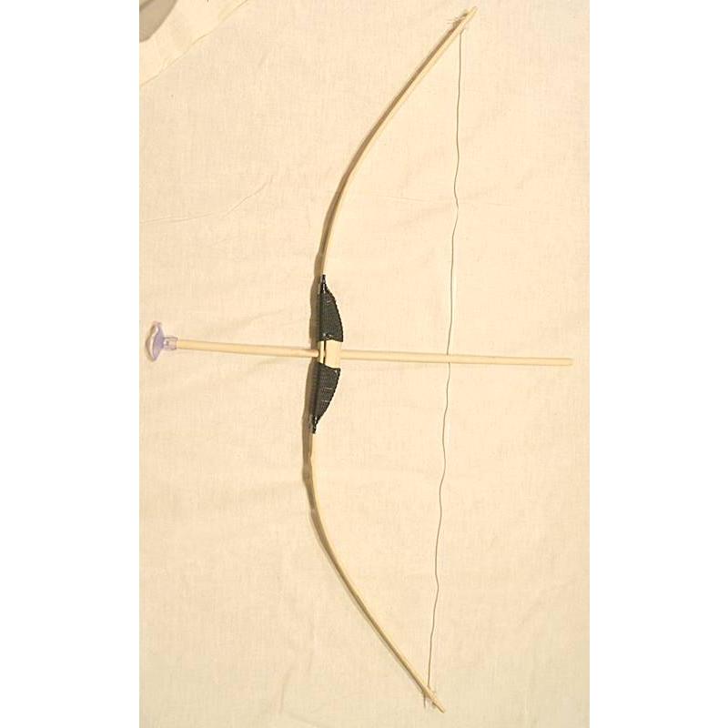 竹製手作り 弓矢セット小 69cmタイプ 【懐かしの玩具】 : お土産