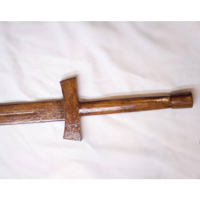 マスターカット トレーニング 十字木剣 焦げ茶塗装 西洋剣 剣 刀剣