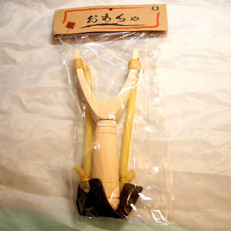 高級 木製 ゴム パチンコ（別名：スリングショット） 遊戯用玩具３ パチンコ専用ゴム仕様（Yahoo!・お土産ショップMORIYA）