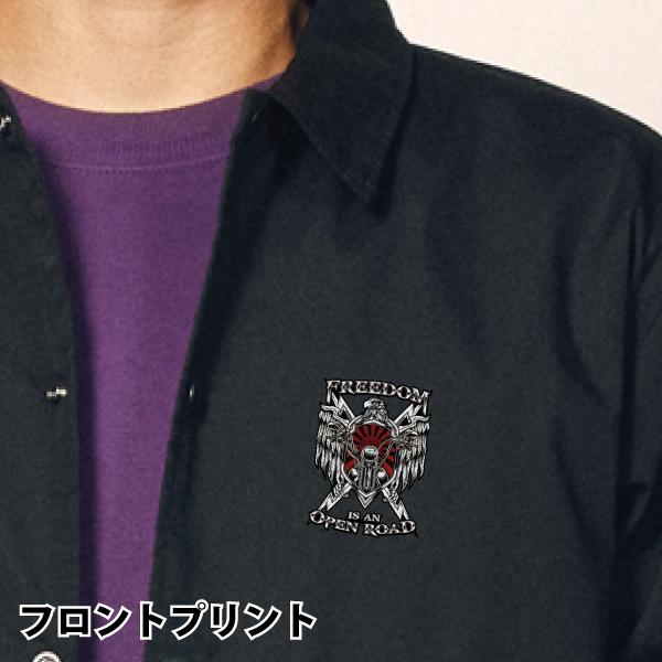 FREEDOM OPEN ROAD コーチジャケット オープンロード 旭日旗 バイカー
