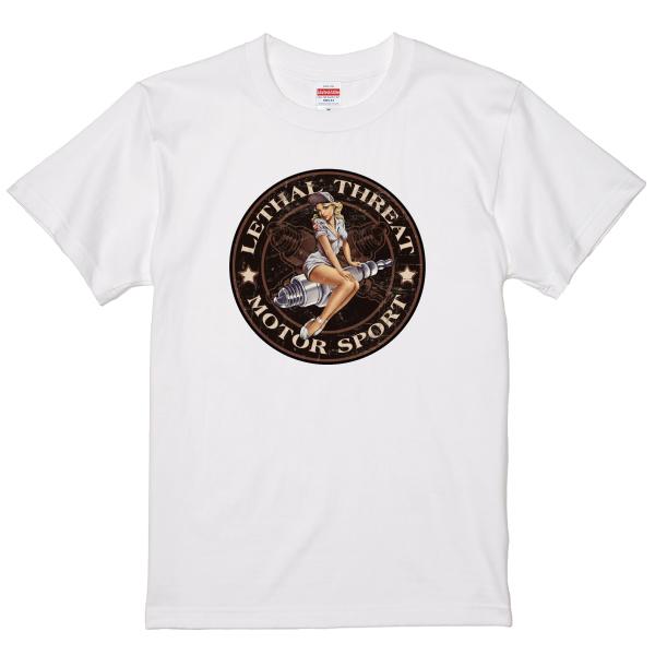 ピンナップガール NURSE Tシャツ バイカー バイク ロック チョッパー