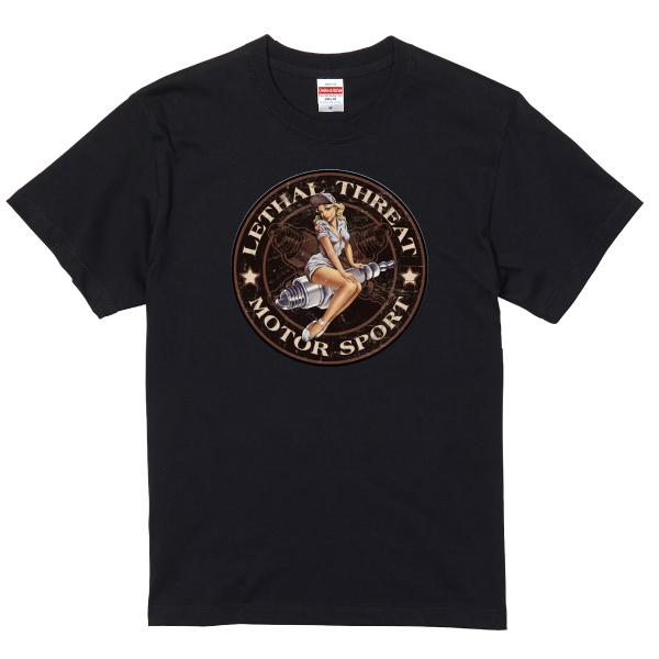 ピンナップガール NURSE Tシャツ バイカー バイク ロック チョッパー