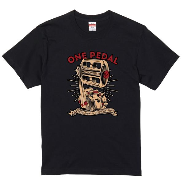 ONE PEDAL Tシャツ キックオンリー キックスタート バイカー バイク