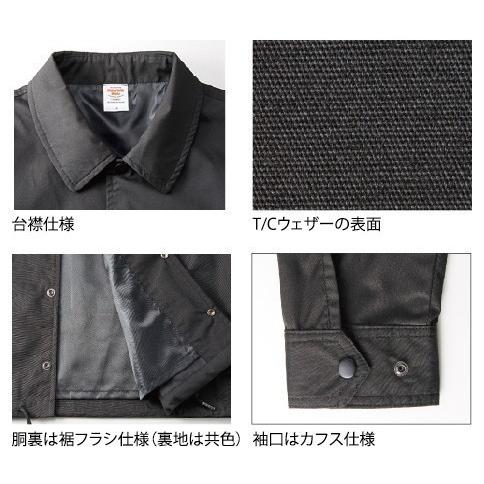 コーチジャケット　NOBUDZ　バイク T/Cウェザーのマットな生地仕様のコーチジャケットです K氏直筆