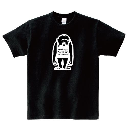 Banksy バンクシー Laugh Now 猿 Tシャツ 150 160 WM WL S M L Banksy バンクシー Laugh Now 猿 Tシャツ 150 160 WM WL S M L