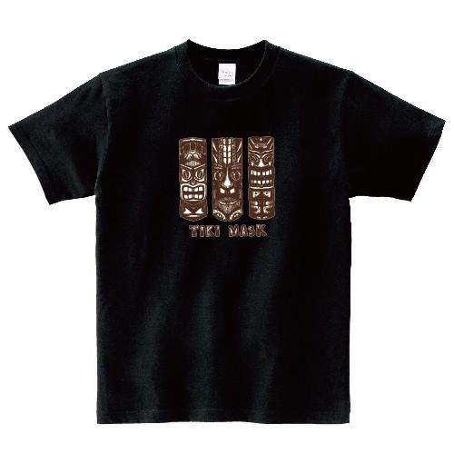 ハワイ ティキ TIKI MASK HAWAII オリジナルTシャツ おもしろ パロディ