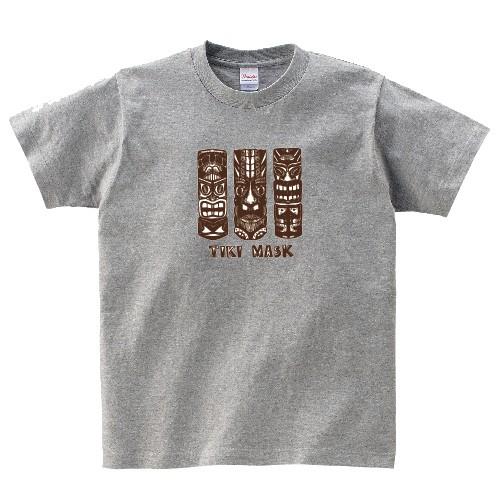 ハワイ ティキ TIKI MASK HAWAII オリジナルTシャツ おもしろ パロディ