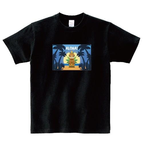 ハワイ アロハ ティキ ALOHA! TIKI HAWAII オリジナルTシャツ おもしろ