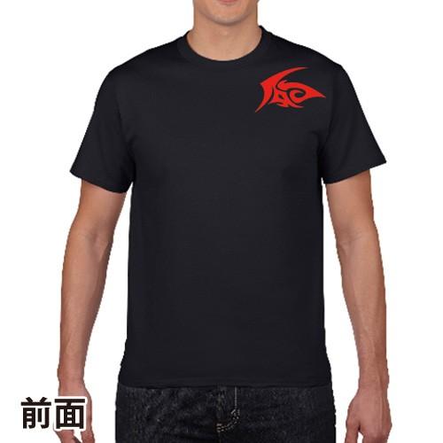 オリジナルデザイン Tシャツ トライバル ショルダー前後プリント S M L