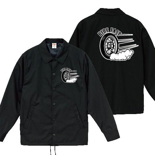 RIDE FAST バーンナウト コーチジャケット バイカー チョッパー バイク