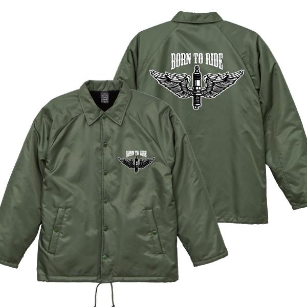 camillo コーチジャケット　westride sams バイカー BORN FOR SPEED FUCK RIDE ボア付きコーチジャケット バイカー