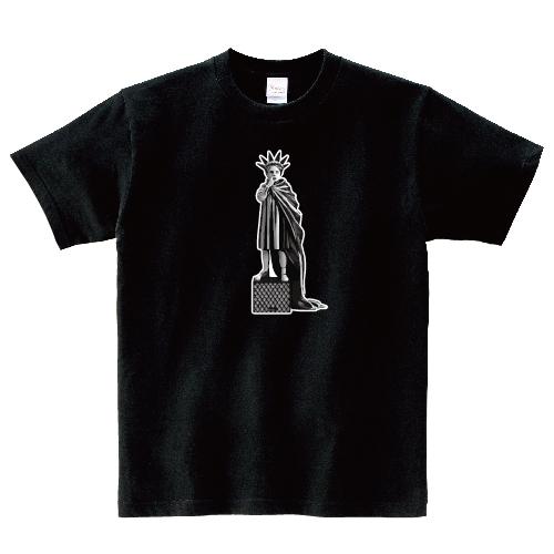 リバティガール バンクシー Tシャツ Liberty Girl BANKSY おもしろ