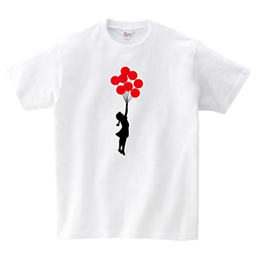 Banksy バンクシー 風船飛ぶ少女 フライングバルーン 風船少女