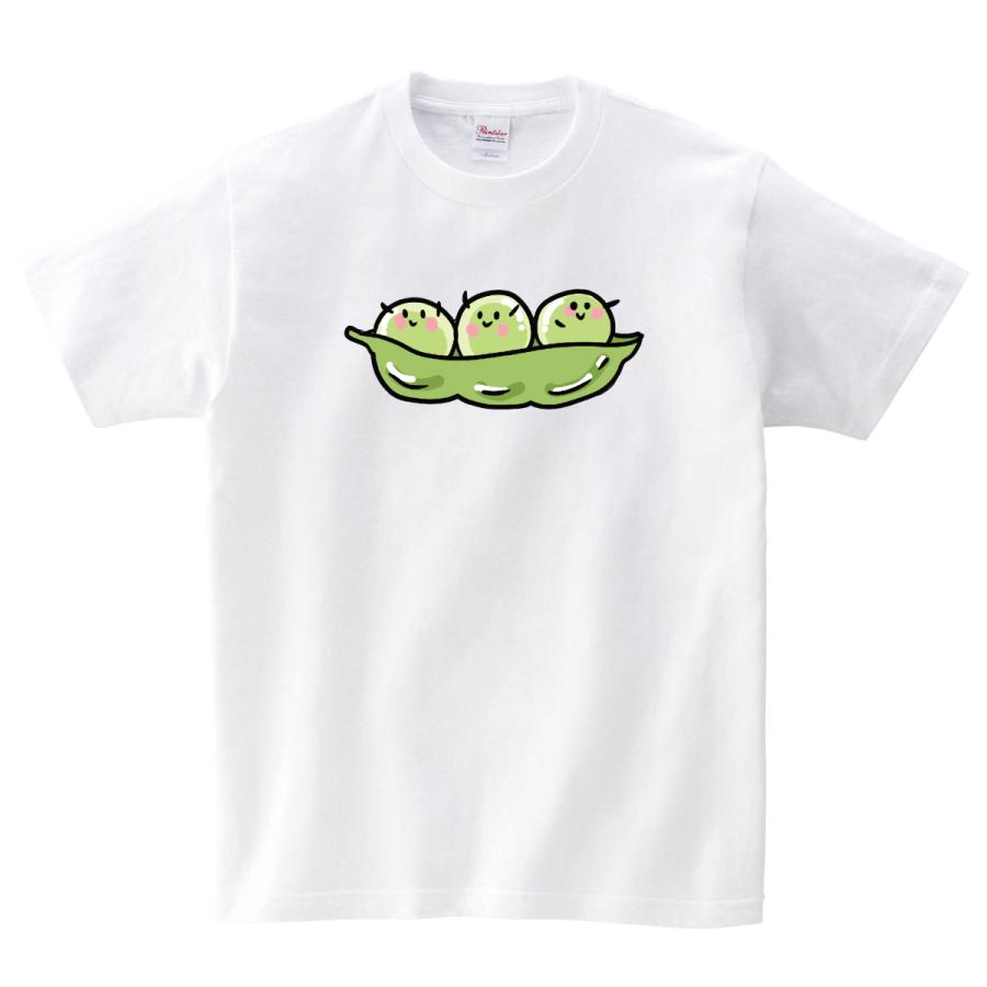 ビーンズ 豆 おもしろTシャツ パロディ まめ 150 160 WM WL S M L XL
