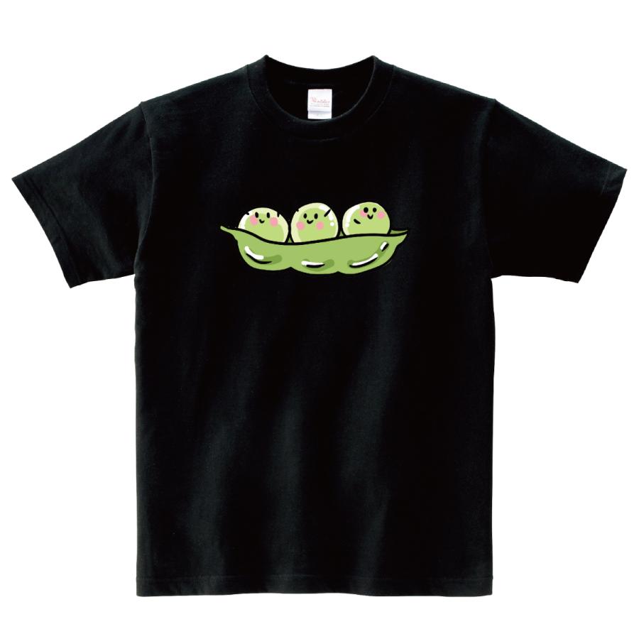 ビーンズ 豆 おもしろTシャツ パロディ まめ 150 160 WM WL S M L XL