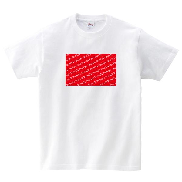 ボックス 好きな文字で オリジナル Tシャツ 名入れ おもしろTシャツ