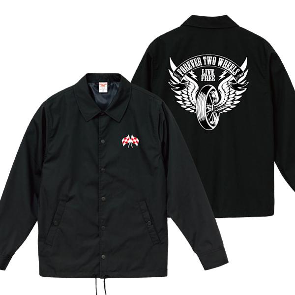 フライングホイール Forever Two Wheels コーチジャケット FTW フライングホイール Forever Two Wheels コーチジャケット FTW