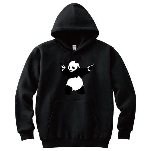 Banksy バンクシー パーカー DESTROY PANDA パンダ 長袖 秋物 冬物